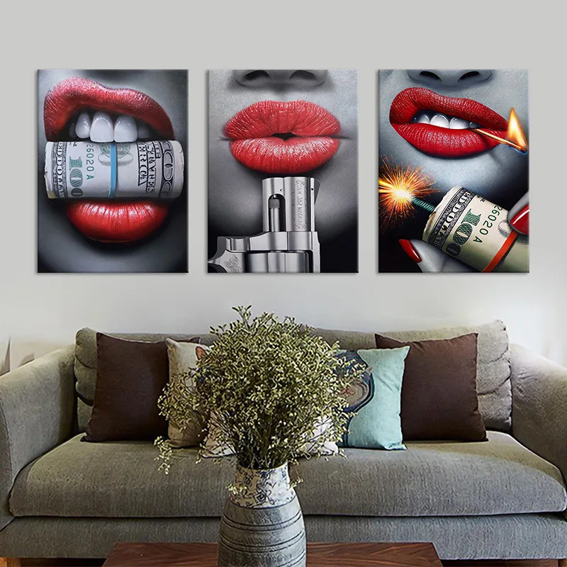 Hot Sexy Girl's Red Lips Fireworks Dangerous Picture Poster Prints Decorative Painting Wall Art Unframe
Hot Sexy Girl's Red Lips Fireworks Dangerous Picture Poster Prints Decorative Painting Wall Art Unframe
