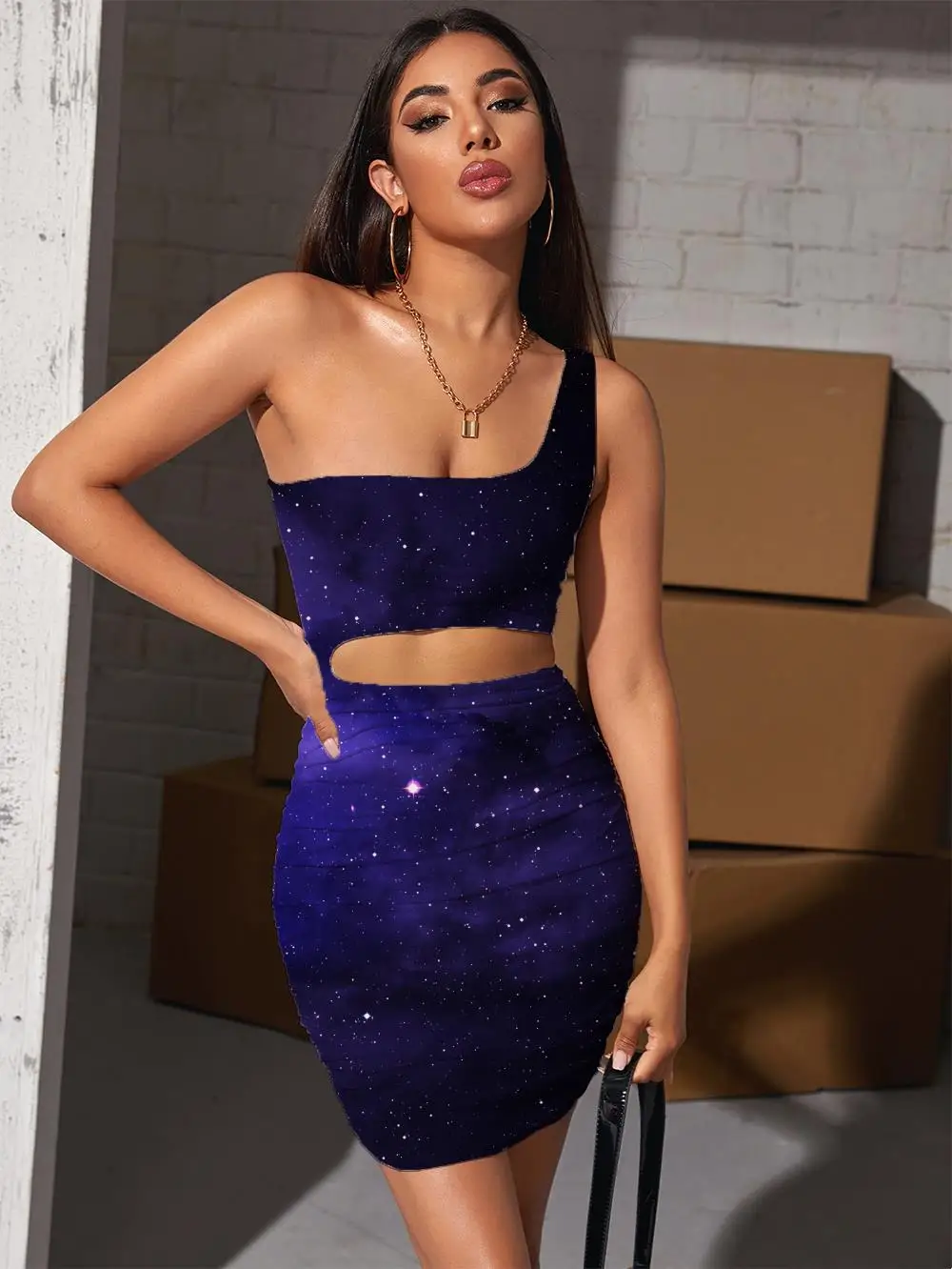 Giyu Brand Galaxy Dress Women Nebula 3d Print Sky Pleating Universe Hollow out Dresses Womens Clothing Party Beach Beach Femme
Giyu Brand Galaxy Dress Women Nebula 3d Print Sky Pleating Universe Hollow out Dresses Womens Clothing Party Beach Beach Femme