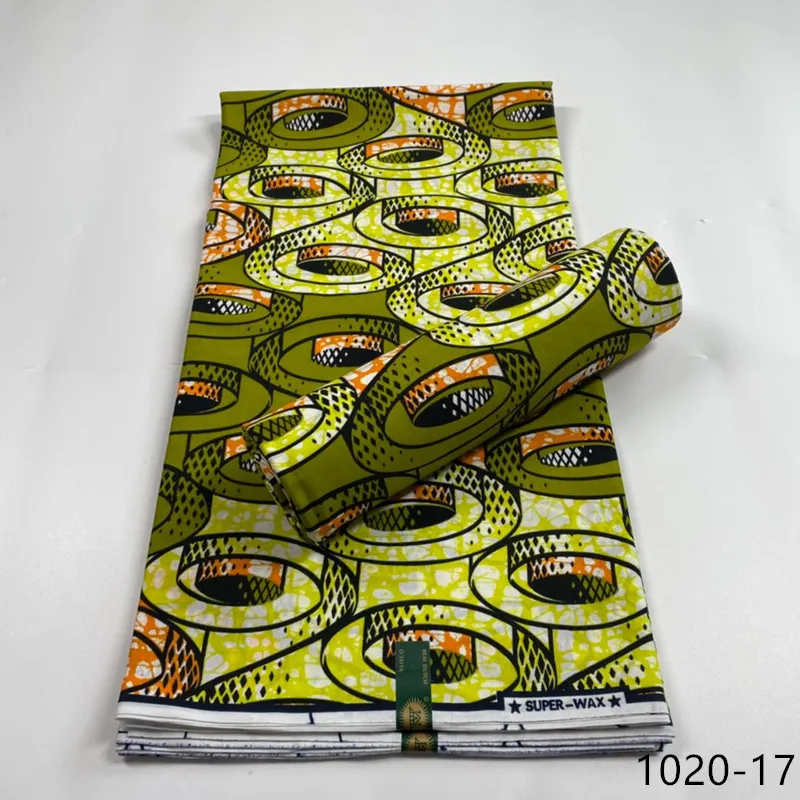 African Ankara Fabric Original High Quality pagne Wax Print Fabric Printing Cotton African Nigerian Real pagne Wax Dress 1020
African Ankara Fabric Original High Quality pagne Wax Print Fabric Printing Cotton African Nigerian Real pagne Wax Dress 1020