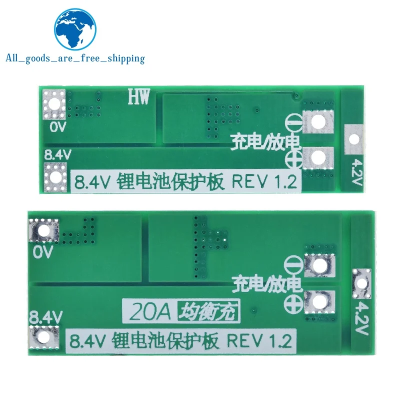 2S 20A 7 4 V 8 18650 Защитная плата литиевой батареи/Стандартная BMS/баланс для DIY - купить
