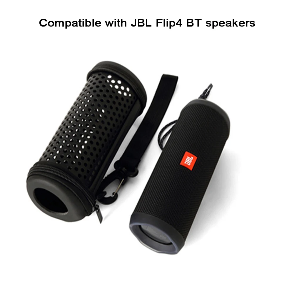 Защитный чехол для JBL Flip 4 водонепроницаемый портативный из искусственной кожи с