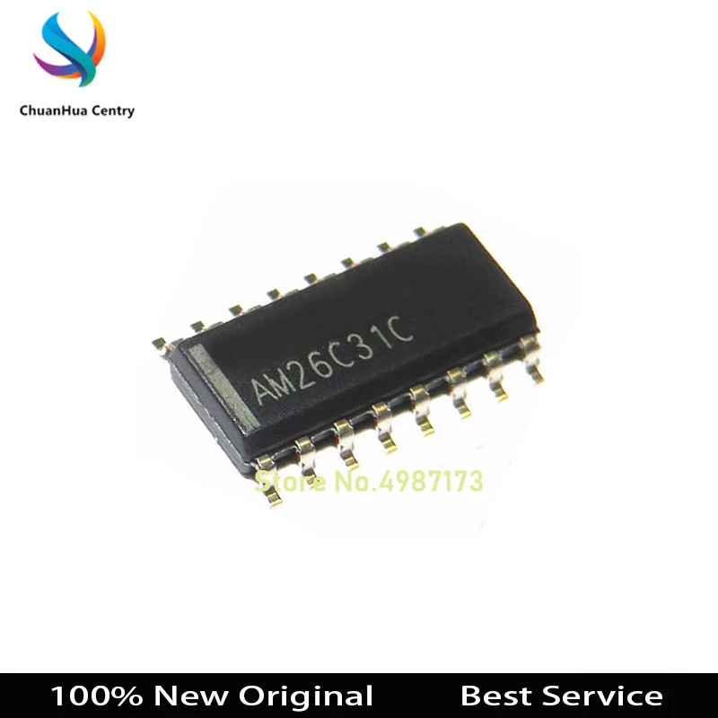 10 pcs/lot AM26C31C AM26C31CDR SOP16 100% New Original In Stock AM26C31CDR Bigger Discount for the more quantity
10 pcs/lot AM26C31C AM26C31CDR SOP16 100% New Original In Stock AM26C31CDR Bigger Discount for the more quantity