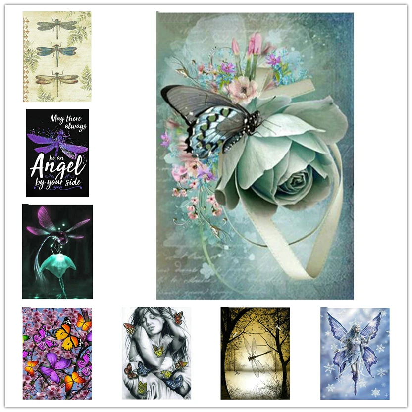 Brand New 5D Dragonfly Painting Picture Diamond Painting Cross Stitch Art Full Drill Embroidery Living Room Decoration
Brand New 5D Dragonfly Painting Picture Diamond Painting Cross Stitch Art Full Drill Embroidery Living Room Decoration
