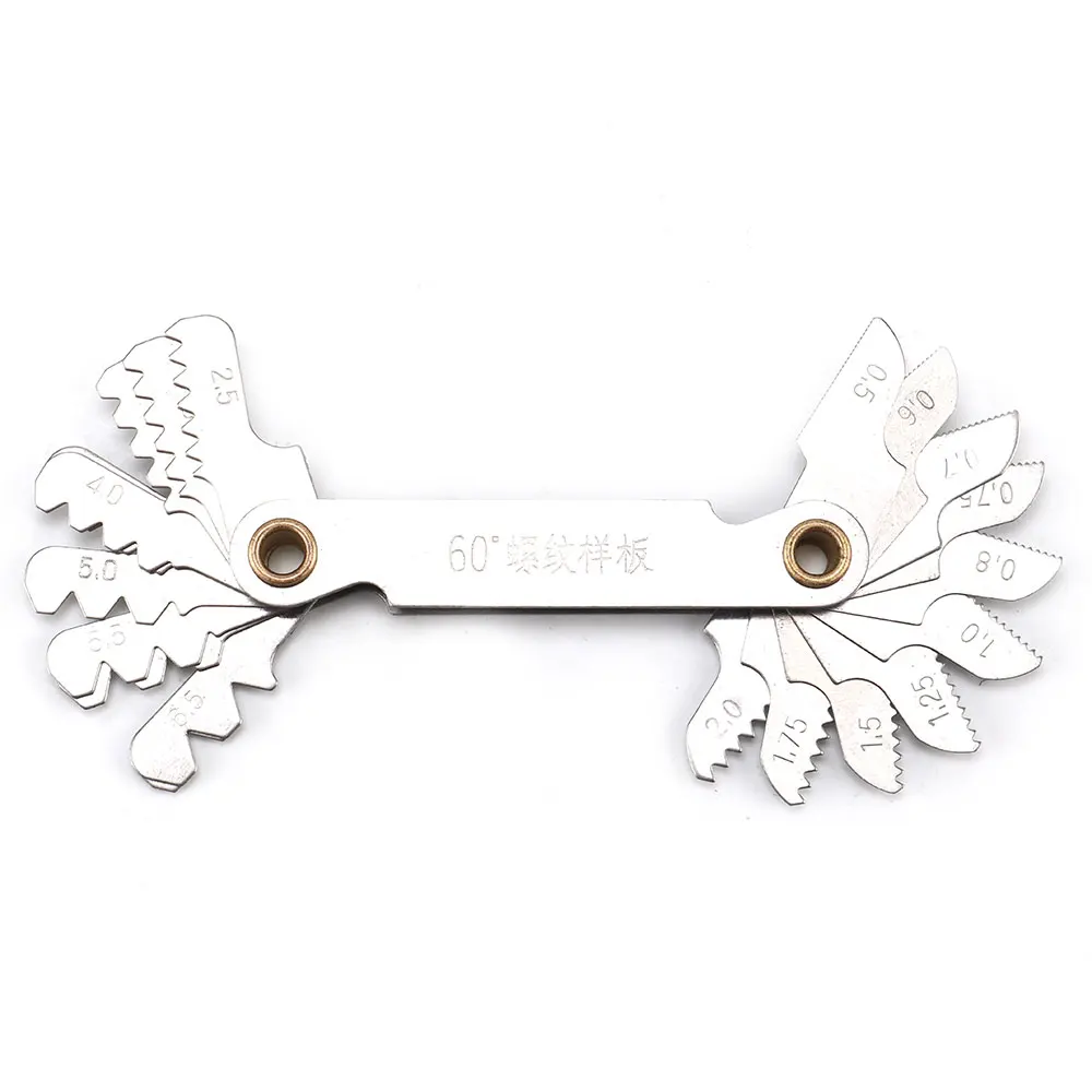 Инструмент для измерения шага зубьев 0,5-7, многофункциональная термоусадочная линейка, ручной инструмент, индикатор резьбы
Инструмент для измерения шага зубьев 0,5-7, многофункциональная термоусадочная линейка, ручной инструмент, индикатор резьбы