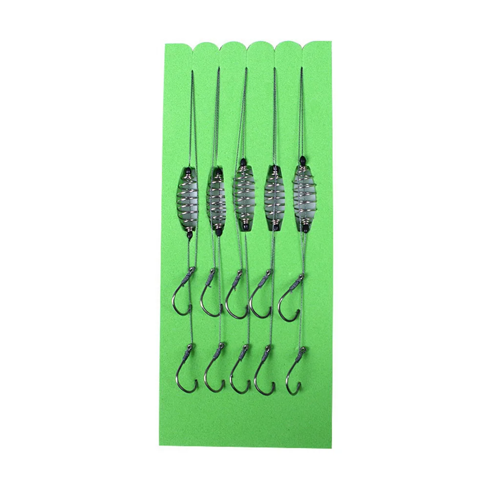 5 Pcs/Set High Quality Spring Fishing Hooks Stainless Steel Double Barbed Hook Double Hook Fishing Line Fishing anzol Accessory
5 Pcs/Set High Quality Spring Fishing Hooks Stainless Steel Double Barbed Hook Double Hook Fishing Line Fishing anzol Accessory
