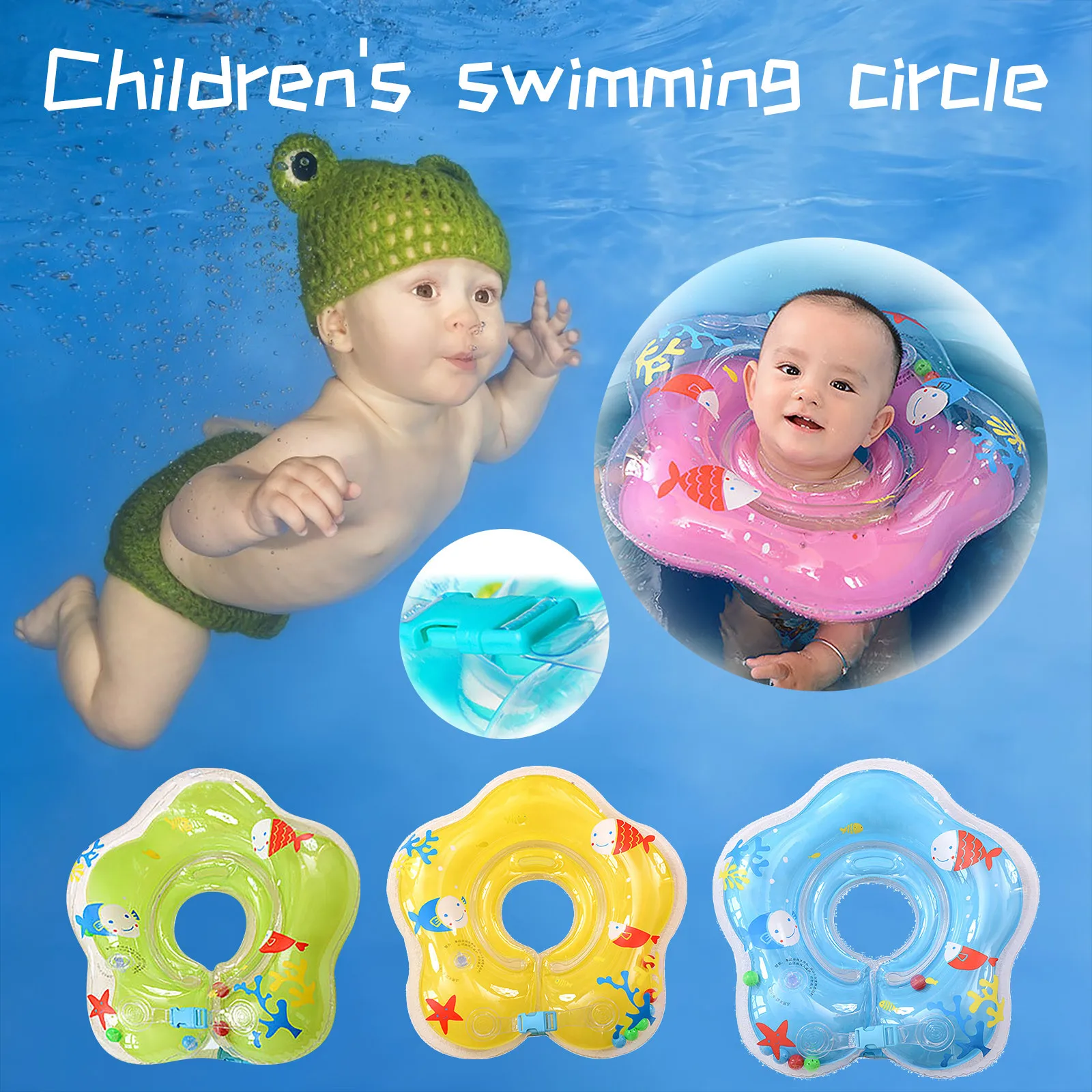 Inflator swimming pool buoy for baby swimming ring dolphin given to baby swimming ring in summer HOT кѬђг для плавания 40*
Inflator swimming pool buoy for baby swimming ring dolphin given to baby swimming ring in summer HOT кѬђг для плавания 40*