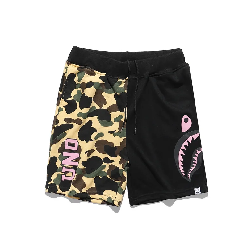 2021 Shark ape head men's and women's same camouflage splicing Japanese casual pants
2021 Shark ape head men's and women's same camouflage splicing Japanese casual pants
