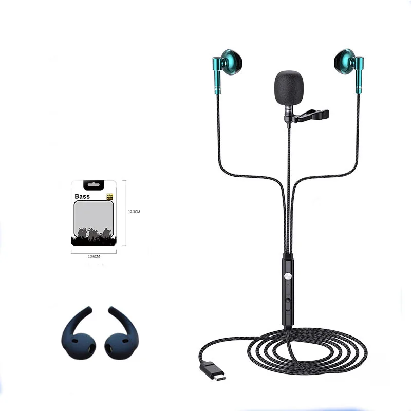 Wired Earphone Subwoofer External Microphone Bluetooth -Compitible Earphone Volume Control Noise Reduction Earphone Voice Change
Wired Earphone Subwoofer External Microphone Bluetooth -Compitible Earphone Volume Control Noise Reduction Earphone Voice Change