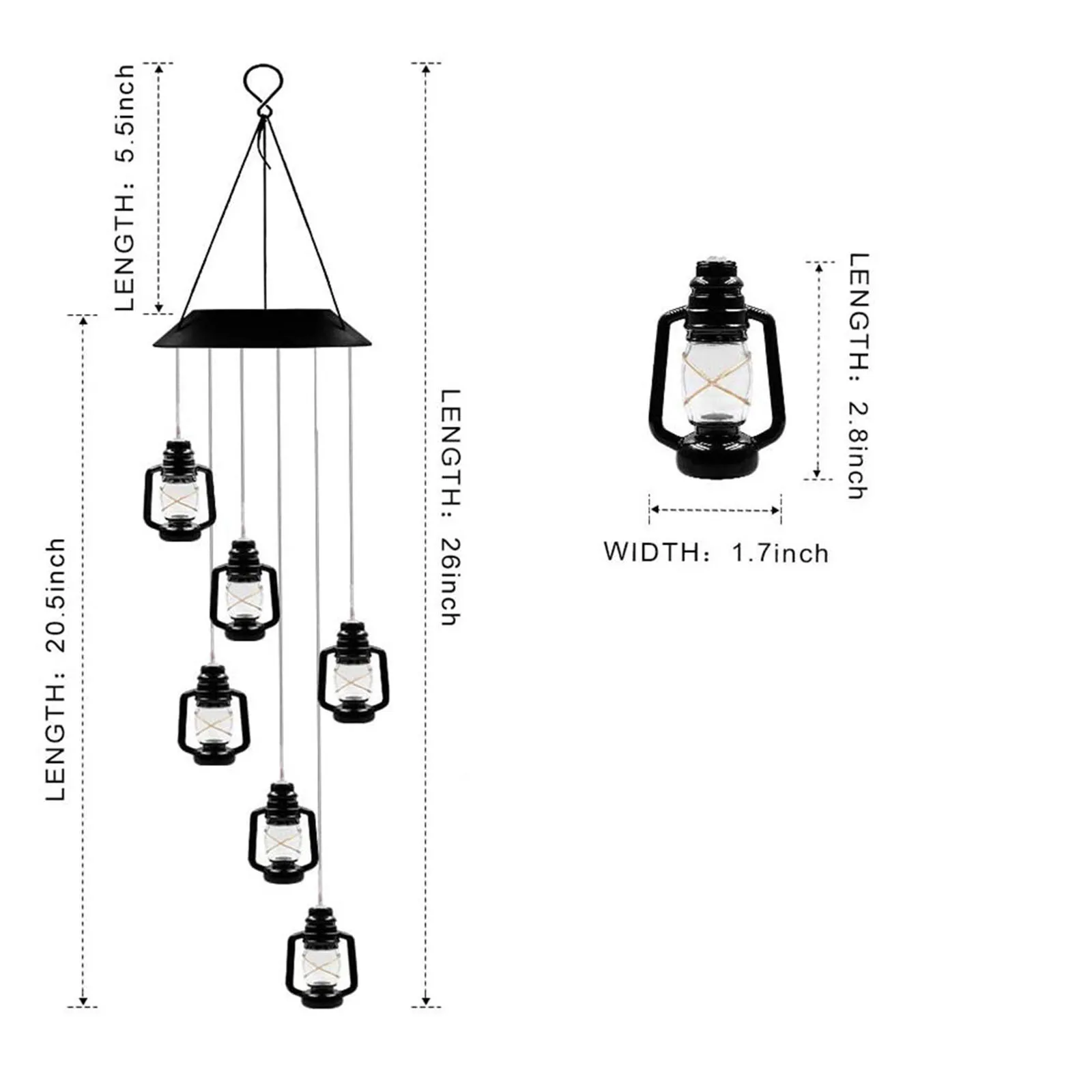 Garden Decoration Outdoor Colorful Color Changing Outdoor Waterproof Solar Wind Chime Lamp Yard Garden Decor 
Garden Decoration Outdoor Colorful Color Changing Outdoor Waterproof Solar Wind Chime Lamp Yard Garden Decor