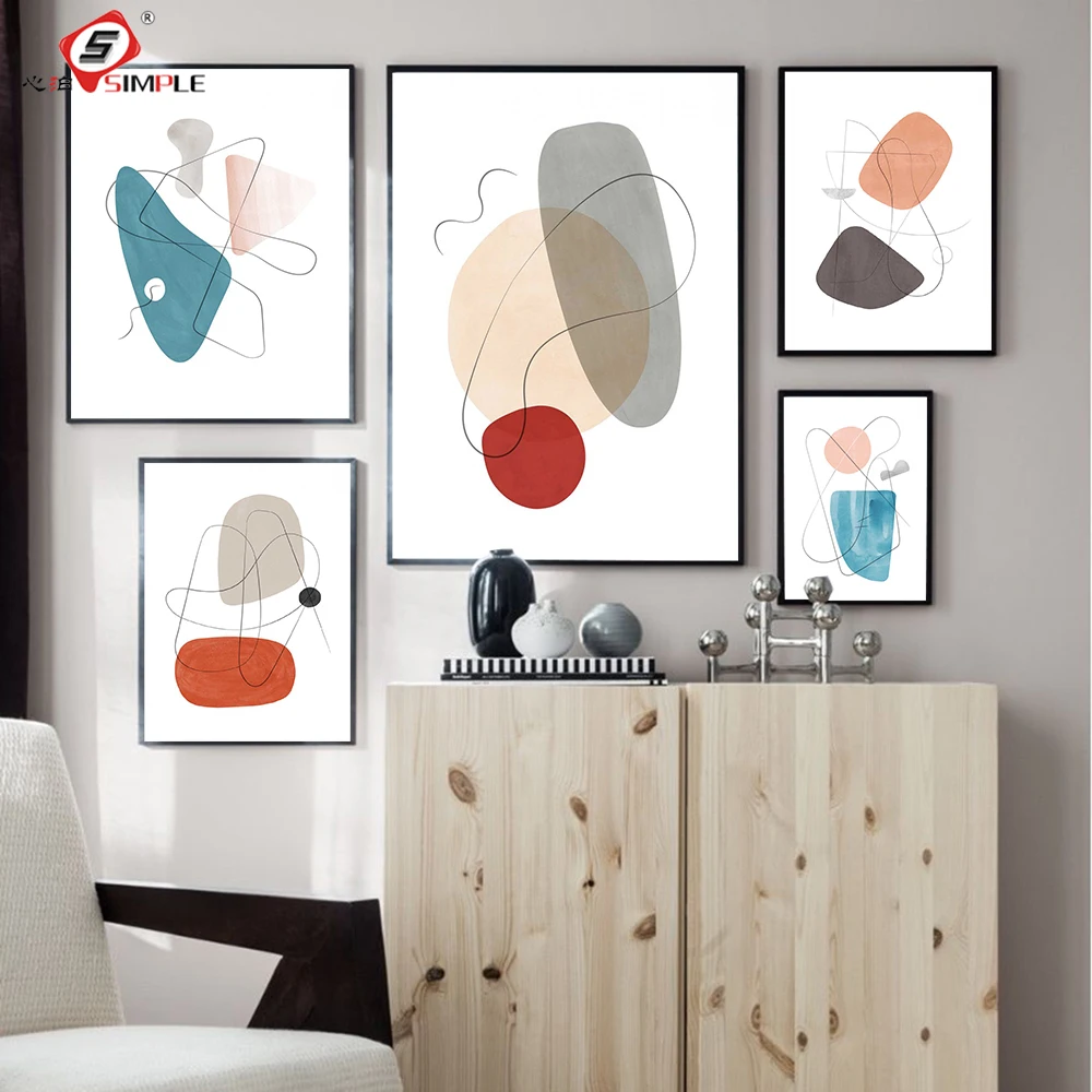 Minimalist Line Art Posters Abstract Geometric Prints Irregular Canvas Painting Nordic Modern Living Room Wall Decor Pictures
Minimalist Line Art Posters Abstract Geometric Prints Irregular Canvas Painting Nordic Modern Living Room Wall Decor Pictures