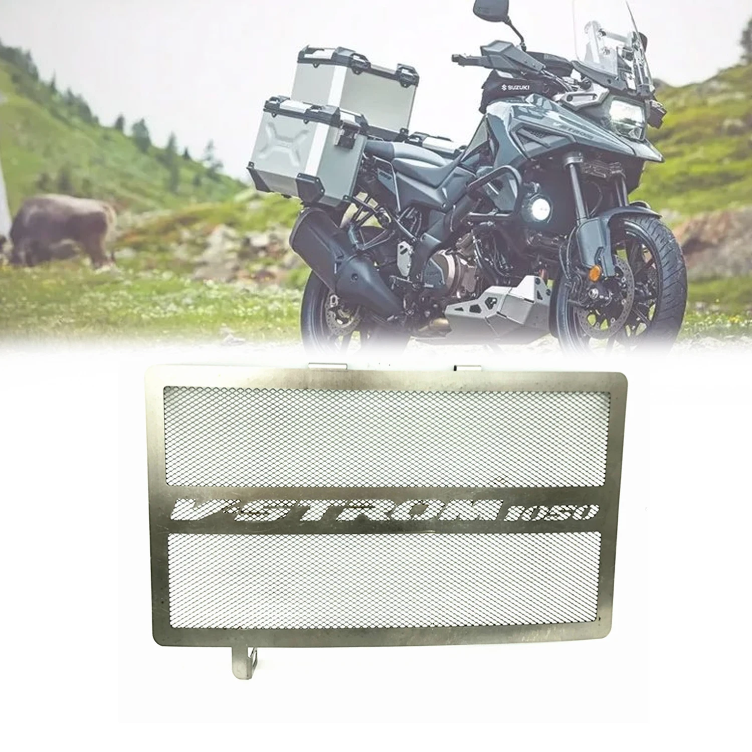Modified Motorcycle Radiator Grille Shield for Suzuki V-STROM DL1050 dl1050xt DL1050A DL 1050x t 2020 2021
Modified Motorcycle Radiator Grille Shield for Suzuki V-STROM DL1050 dl1050xt DL1050A DL 1050x t 2020 2021