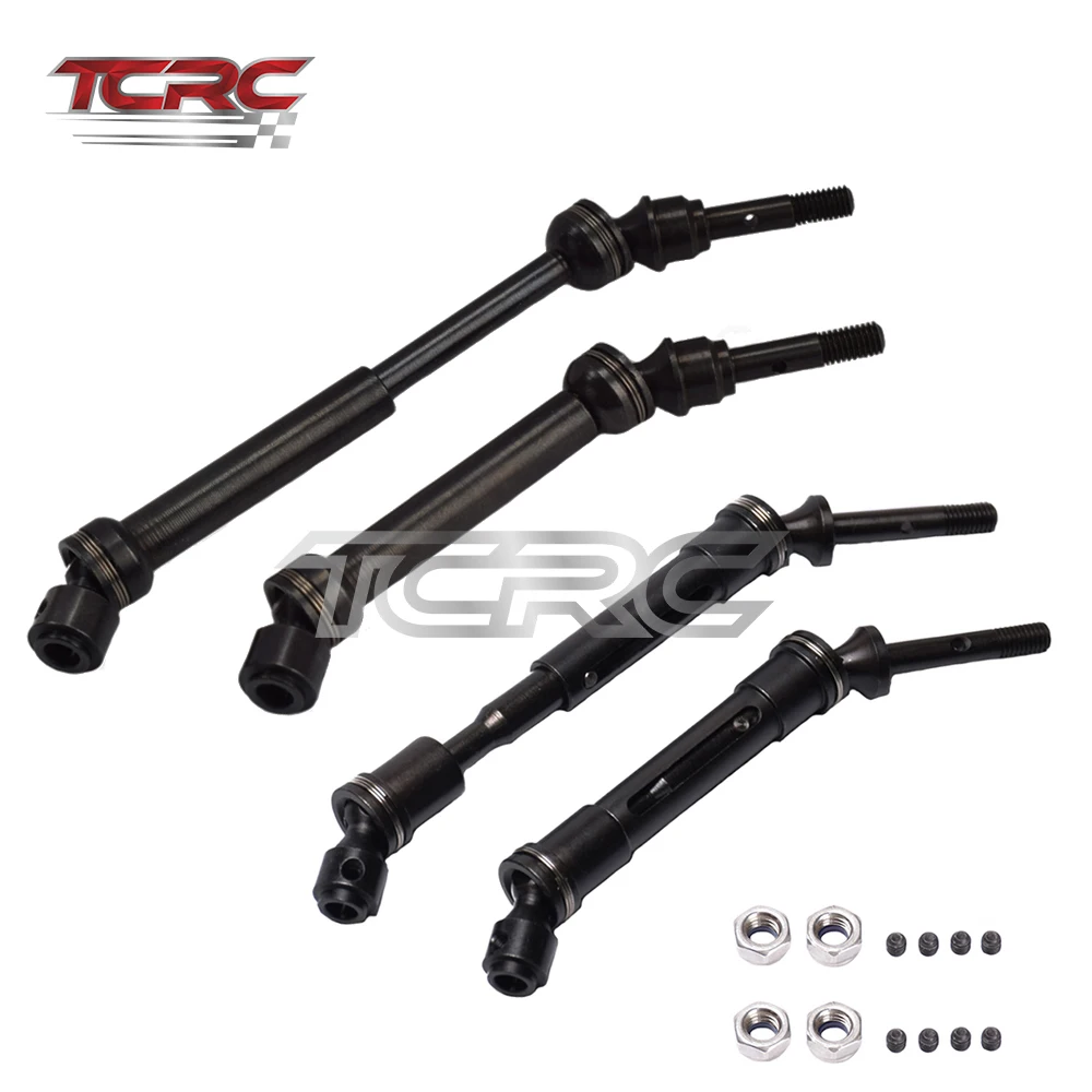 TCRC Metal Front&Rear Drive Shaft D-type Splitter Set For 1/10 RC Car Traxxas Slash 4X4 SLA017 SLA018
TCRC Metal Front&Rear Drive Shaft D-type Splitter Set For 1/10 RC Car Traxxas Slash 4X4 SLA017 SLA018