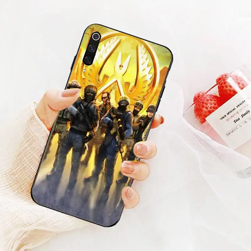 Gun Battle Game CS Go Phone Case For Redmi 9A 8A 7 6 6A Note 9 8 8T Pro Max Redmi 9 K20 K30 Pro Black Silicone Soft TPU Case 
Gun Battle Game CS Go Phone Case For Redmi 9A 8A 7 6 6A Note 9 8 8T Pro Max Redmi 9 K20 K30 Pro Black Silicone Soft TPU Case