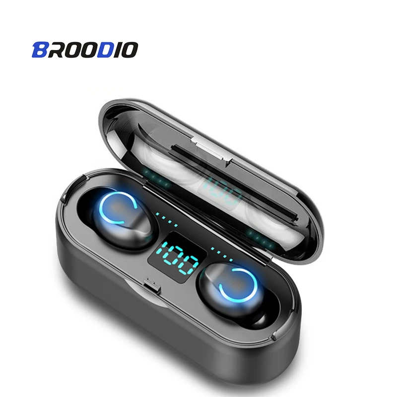 With Charging Case Wireless Bluetooth 5 Headset In Ear Headphones For Cell Phone Earbuds Wireless Earphone Waterproof Headphone
With Charging Case Wireless Bluetooth 5 Headset In Ear Headphones For Cell Phone Earbuds Wireless Earphone Waterproof Headphone