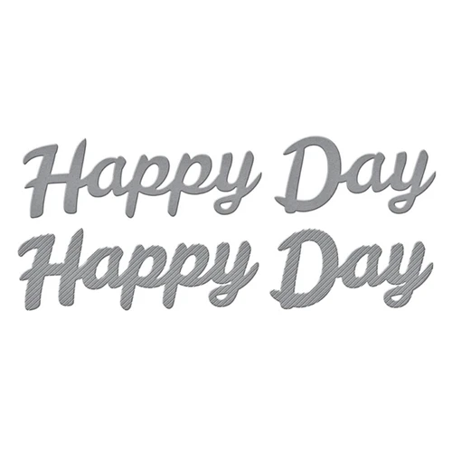 Bold Type Happy Day Etched Metal Cutting Dies Scrapbook Diary Decoration Stencil Embossing Template DIY Greeting Card Handmade
Bold Type Happy Day Etched Metal Cutting Dies Scrapbook Diary Decoration Stencil Embossing Template DIY Greeting Card Handmade