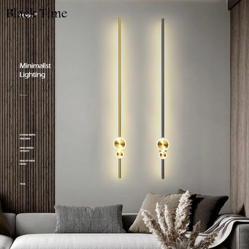 Black&Gold LED Wall Lamp Indoor Decor Wall Light for Living Room Bedroom Bedside TV Background Light Modern Home Lighting Lustre
Black&Gold LED Wall Lamp Indoor Decor Wall Light for Living Room Bedroom Bedside TV Background Light Modern Home Lighting Lustre