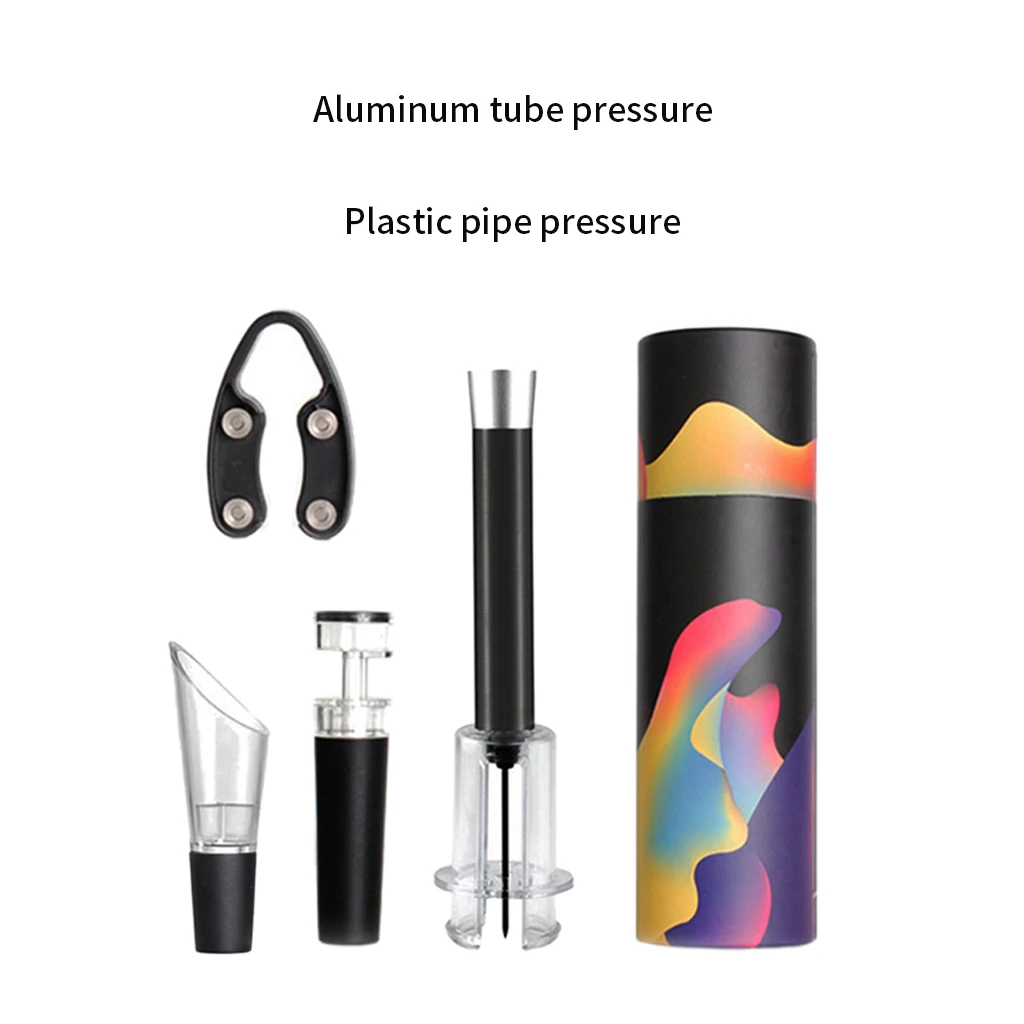 Открывалка для винных бутылок, насосы с воздушным давлением, удалитель пробки для вина, набор аксессуаров
Открывалка для винных бутылок, насосы с воздушным давлением, удалитель пробки для вина, набор аксессуаров