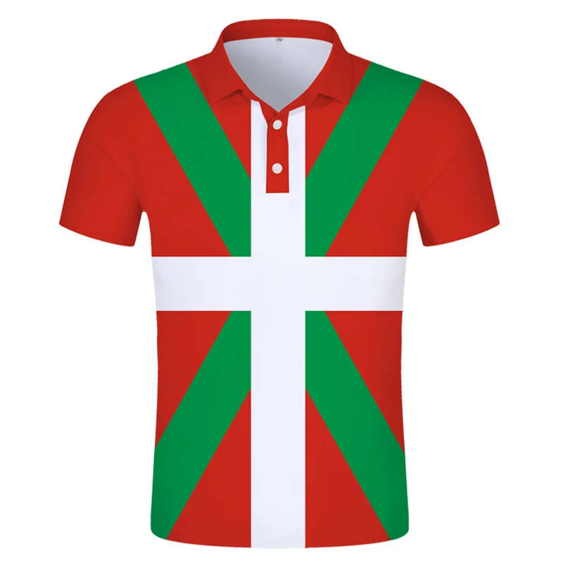 Euskadi Polo Shirt Free Custom Made Name Vitoria Gasteiz Poloshirt Print Flag Word Bilbo Donostia Basque Country Spanish Clothes
Euskadi Polo Shirt Free Custom Made Name Vitoria Gasteiz Poloshirt Print Flag Word Bilbo Donostia Basque Country Spanish Clothes