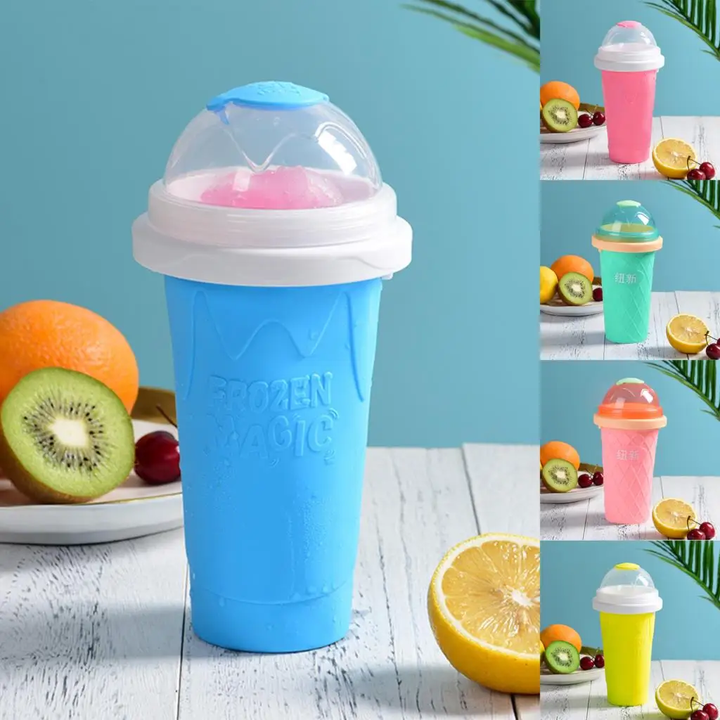 2022 Hot Summer Cooler Smoothie Maker Silicone Squeeze Cup Handmade DIY Homemade Freeze Drinks Fashion Creative Student Kettles
2022 Hot Summer Cooler Smoothie Maker Silicone Squeeze Cup Handmade DIY Homemade Freeze Drinks Fashion Creative Student Kettles