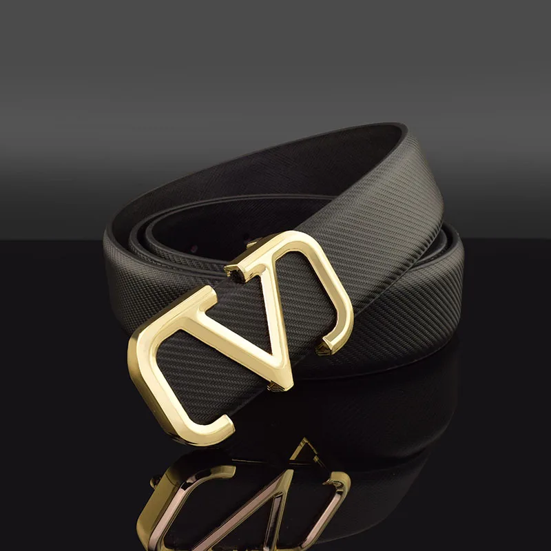 Designer belts men high quality fashion V letter luxury famous brand genuine leather belt men classic exquisite Waist Strap 
Designer belts men high quality fashion V letter luxury famous brand genuine leather belt men classic exquisite Waist Strap