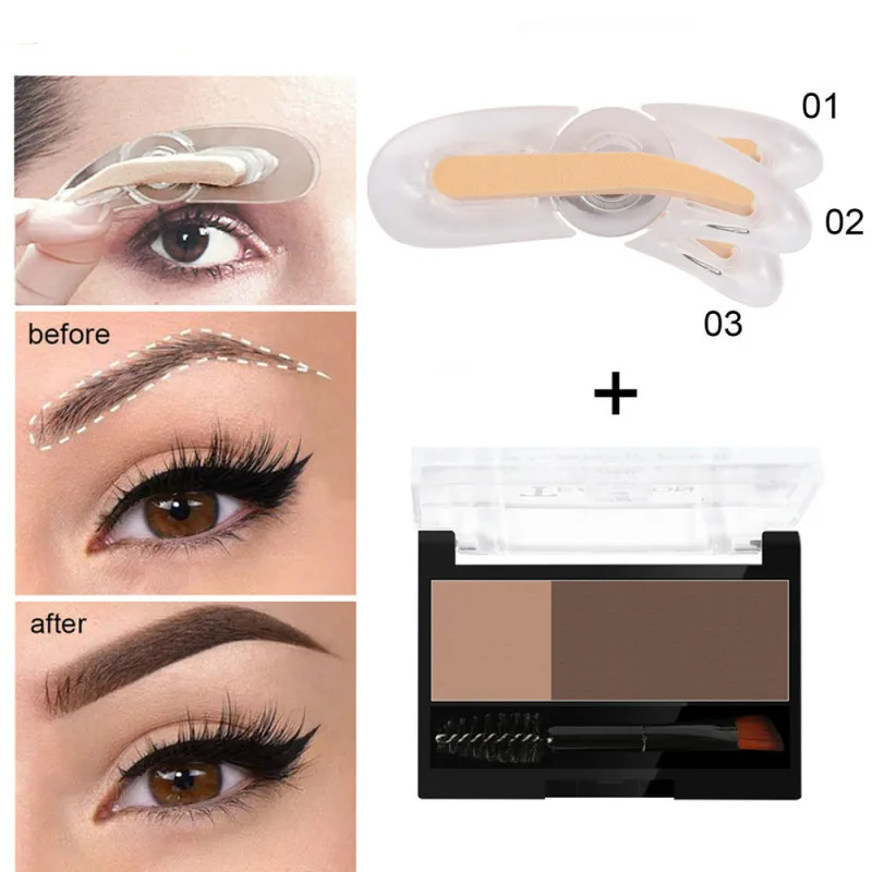 Adjustable Eyebrow Stamp Kit Double Color Perfect Arch Eyebrow Shadow Powder Palette Eyebrow Seal Eye Brow Enhancers Eye Brow
Adjustable Eyebrow Stamp Kit Double Color Perfect Arch Eyebrow Shadow Powder Palette Eyebrow Seal Eye Brow Enhancers Eye Brow