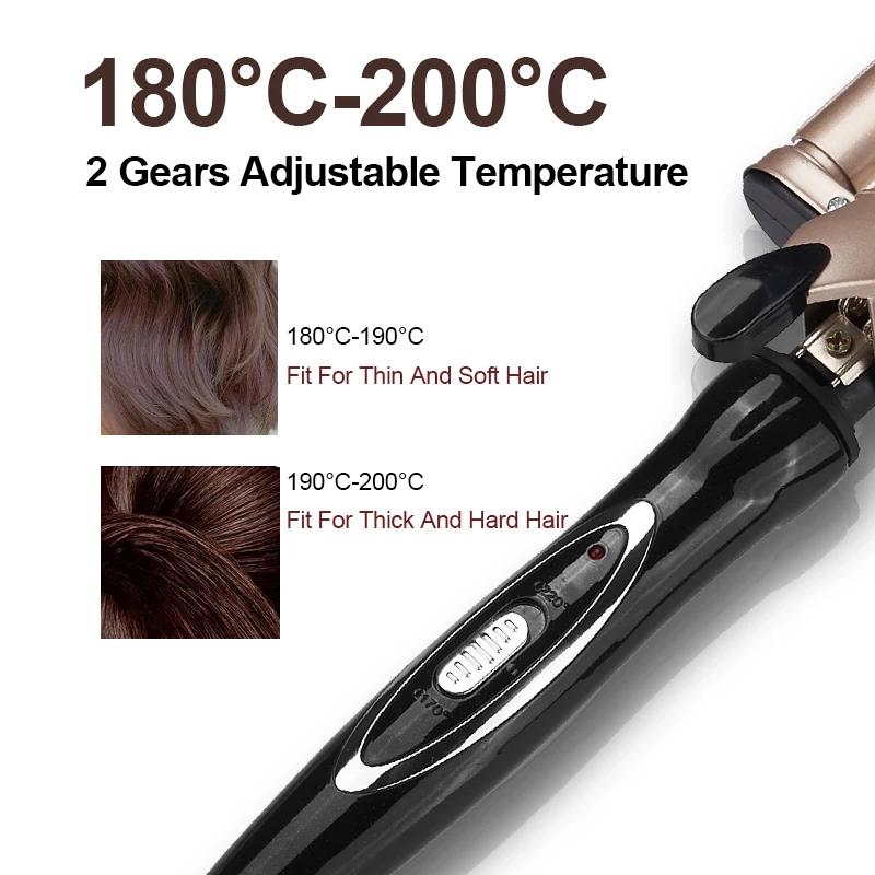 Professional Hair Curler Hairdressing Iron Art Ceramic Five Stick Egg Roll Styler Big Wave Water Ripple Hair Curler Power Tool
Professional Hair Curler Hairdressing Iron Art Ceramic Five Stick Egg Roll Styler Big Wave Water Ripple Hair Curler Power Tool