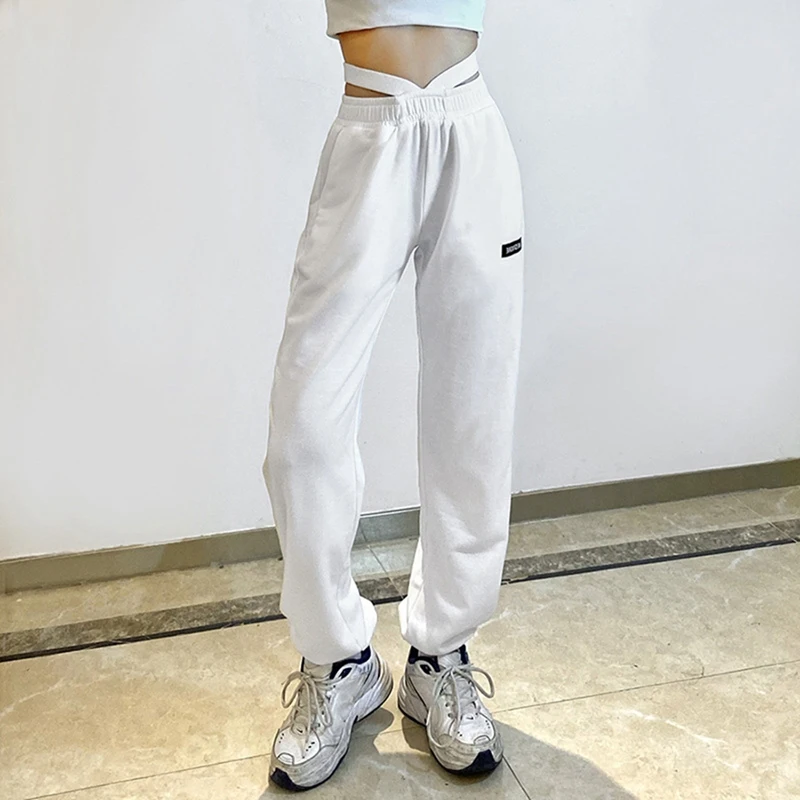 Women's New High-Waisted, Loose-Fitting, Thin-Footed, Trendy, Simple Casual Pants, White L
Women's New High-Waisted, Loose-Fitting, Thin-Footed, Trendy, Simple Casual Pants, White L
