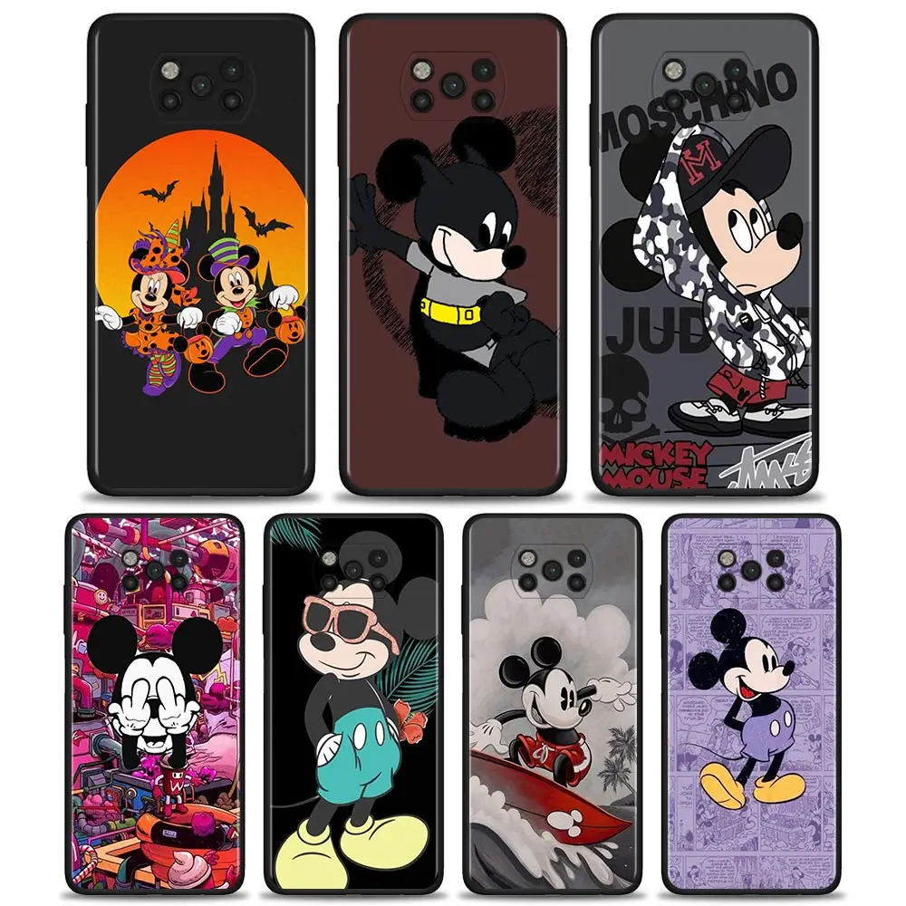 Disney Nera Mickey Mouse Black Silicone Case For Xiaomi POCO X3 NFC X3 F3 GT M3 M4 Pro 5G TPU Shockproof Fitted Fundas
Disney Nera Mickey Mouse Black Silicone Case For Xiaomi POCO X3 NFC X3 F3 GT M3 M4 Pro 5G TPU Shockproof Fitted Fundas
