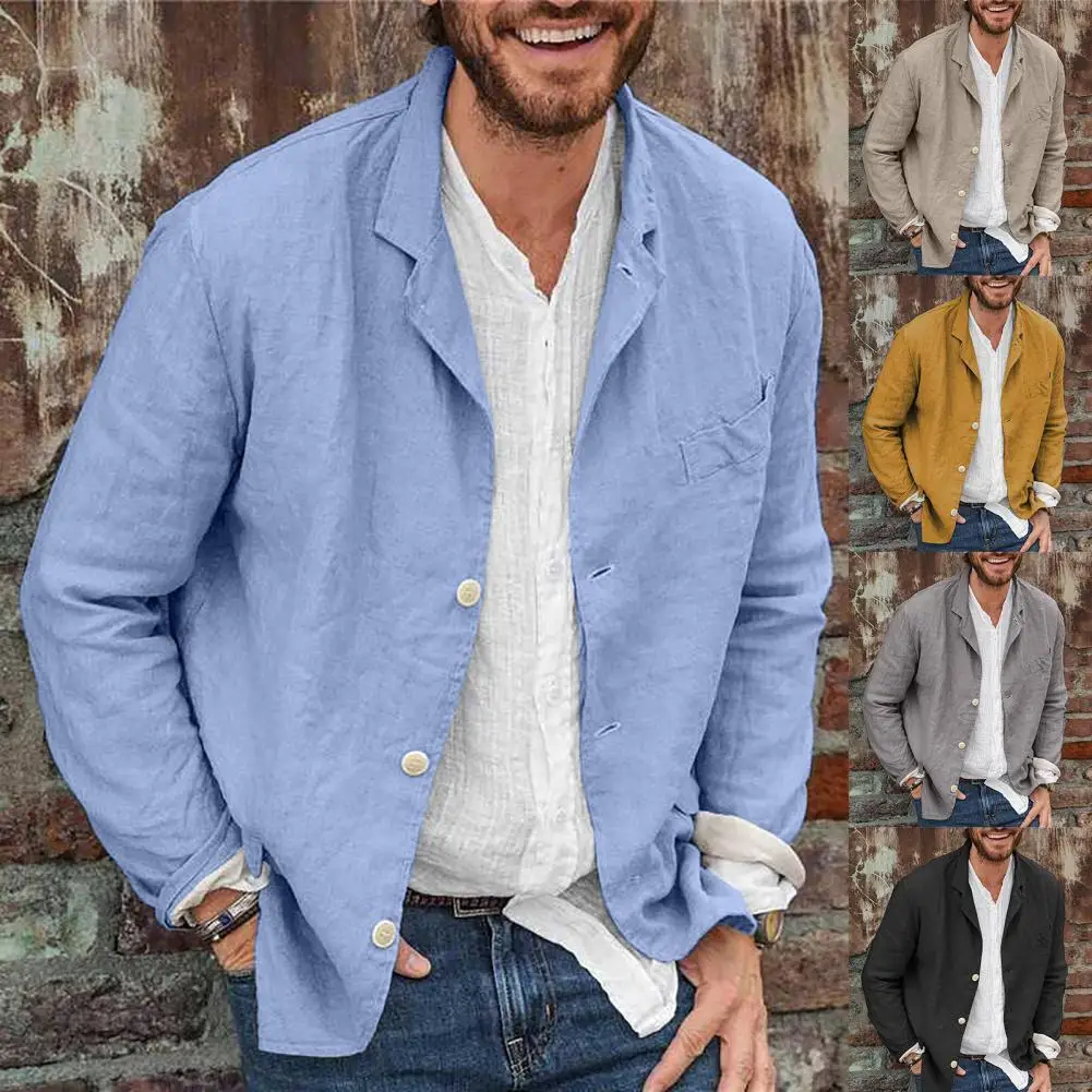 Hot Sale New Fashion Coat Single-breasted Breathable Slim Top Quality Vintage Men Coat for Work
Hot Sale New Fashion Coat Single-breasted Breathable Slim Top Quality Vintage Men Coat for Work