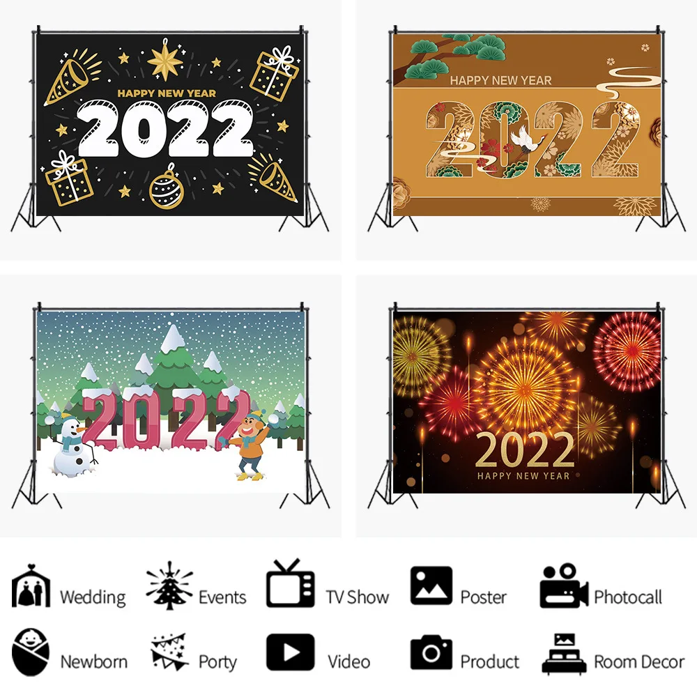 2022 Happy New Year Backdrop Photo Family Reunion Celebrate Party Cartoon Backgrounds Prop Banner Decor Photocall
2022 Happy New Year Backdrop Photo Family Reunion Celebrate Party Cartoon Backgrounds Prop Banner Decor Photocall