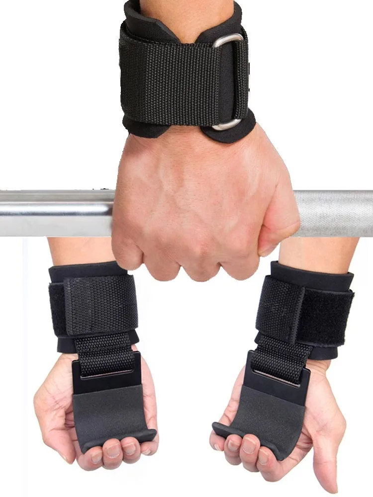 Selfree 1 Pair Weight Lifting Grip Hooks Lifting-Hook Hand-Bar Fitness Wrist Straps Heavy Pull-ups Power Lifting Grips Workout
Selfree 1 Pair Weight Lifting Grip Hooks Lifting-Hook Hand-Bar Fitness Wrist Straps Heavy Pull-ups Power Lifting Grips Workout