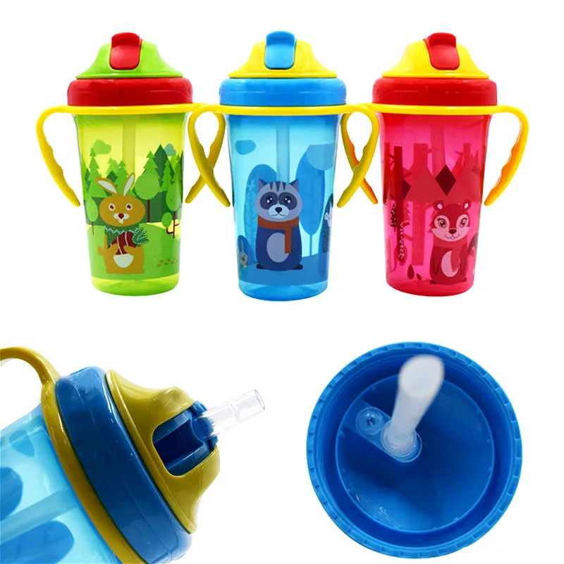 Cute Baby Feeding Cup with Straw BPA Free Portable Feeding Bottle Leak Proof with Handle Kids Training Baby Sippy Copos
Cute Baby Feeding Cup with Straw BPA Free Portable Feeding Bottle Leak Proof with Handle Kids Training Baby Sippy Copos