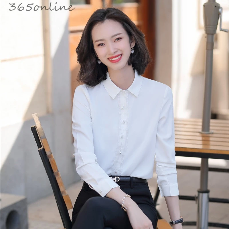 New Styles Spring Summer Long Sleeve Blouses Shirts for Women Elegant White Ladies Office Fashion Casual Blouse Tops Clothes
New Styles Spring Summer Long Sleeve Blouses Shirts for Women Elegant White Ladies Office Fashion Casual Blouse Tops Clothes