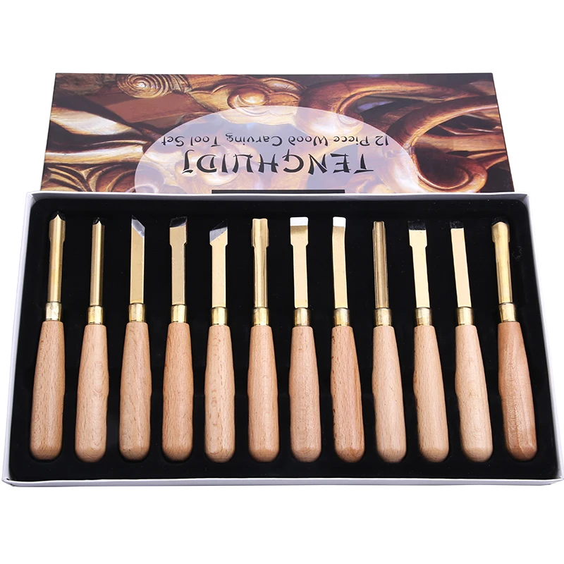 LMDZ 12pcs Professional Wood Carving Chisel Knife Hand Tool Set Wood Carving Knife Chisels Knife for Basic Wood Cut DIY Tool
LMDZ 12pcs Professional Wood Carving Chisel Knife Hand Tool Set Wood Carving Knife Chisels Knife for Basic Wood Cut DIY Tool