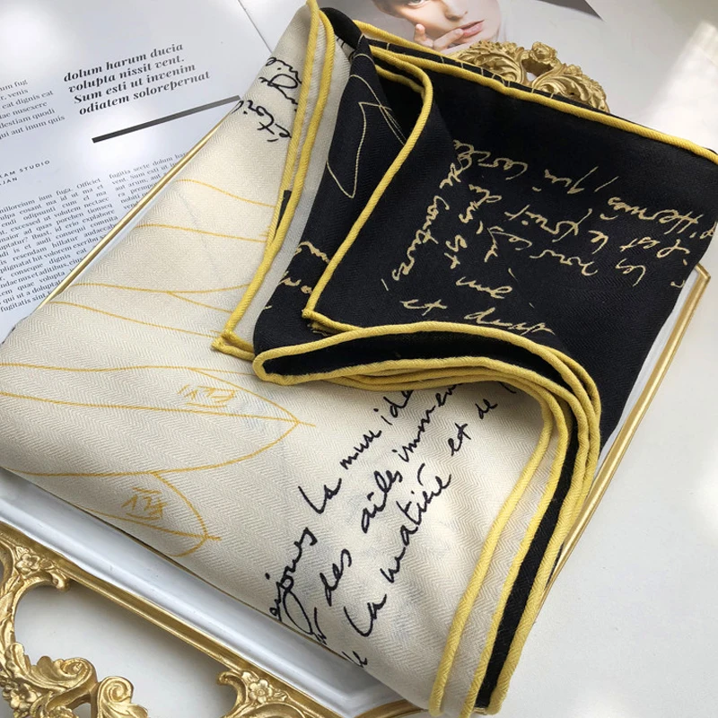 Тяжелый Шелковый шерстяной шарф и шали для женщин роскошный зимний шарф ретро 135x135 см квадратный шелковый шарф двойного назначения шерстян...
Тяжелый Шелковый шерстяной шарф и шали для женщин роскошный зимний шарф ретро 135x135 см квадратный шелковый шарф двойного назначения шерстян...