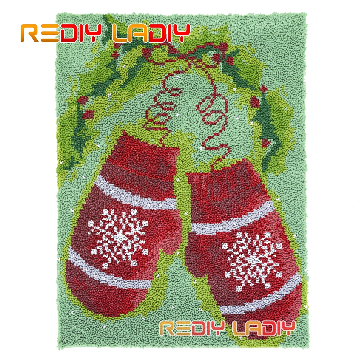 Latch Hook Rug Christmas Gloves Lush Wall Tapestry Kits DIY Carpet Rug Lofty Yarn Cushion Arts Crocheted Fluffy Floor Mat Crafts
Latch Hook Rug Christmas Gloves Lush Wall Tapestry Kits DIY Carpet Rug Lofty Yarn Cushion Arts Crocheted Fluffy Floor Mat Crafts