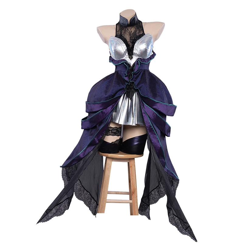 Anime Game LOL Dark Sovereign Syndra Valentine's Day Rose Dress Uniform Cosplay Costume Carnival Party Outfit For Women 2021 NEW
Anime Game LOL Dark Sovereign Syndra Valentine's Day Rose Dress Uniform Cosplay Costume Carnival Party Outfit For Women 2021 NEW