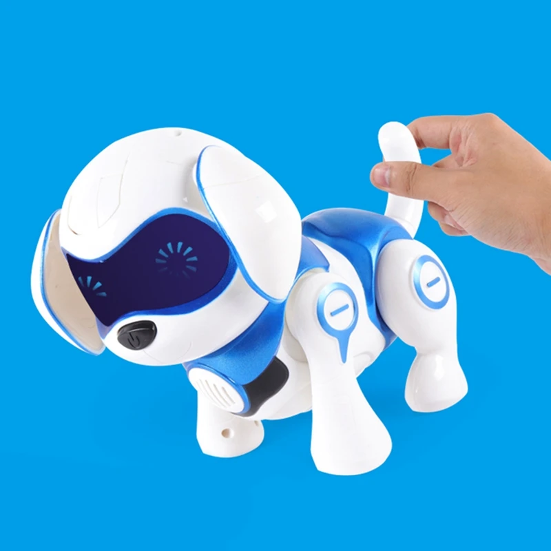 Robot Dog Electronic Pet Toys Wireless Robot Puppy Smart Sensor Will Walk Talking Remote Dog Robot Pet Toy for Kids Boys Girls
Robot Dog Electronic Pet Toys Wireless Robot Puppy Smart Sensor Will Walk Talking Remote Dog Robot Pet Toy for Kids Boys Girls