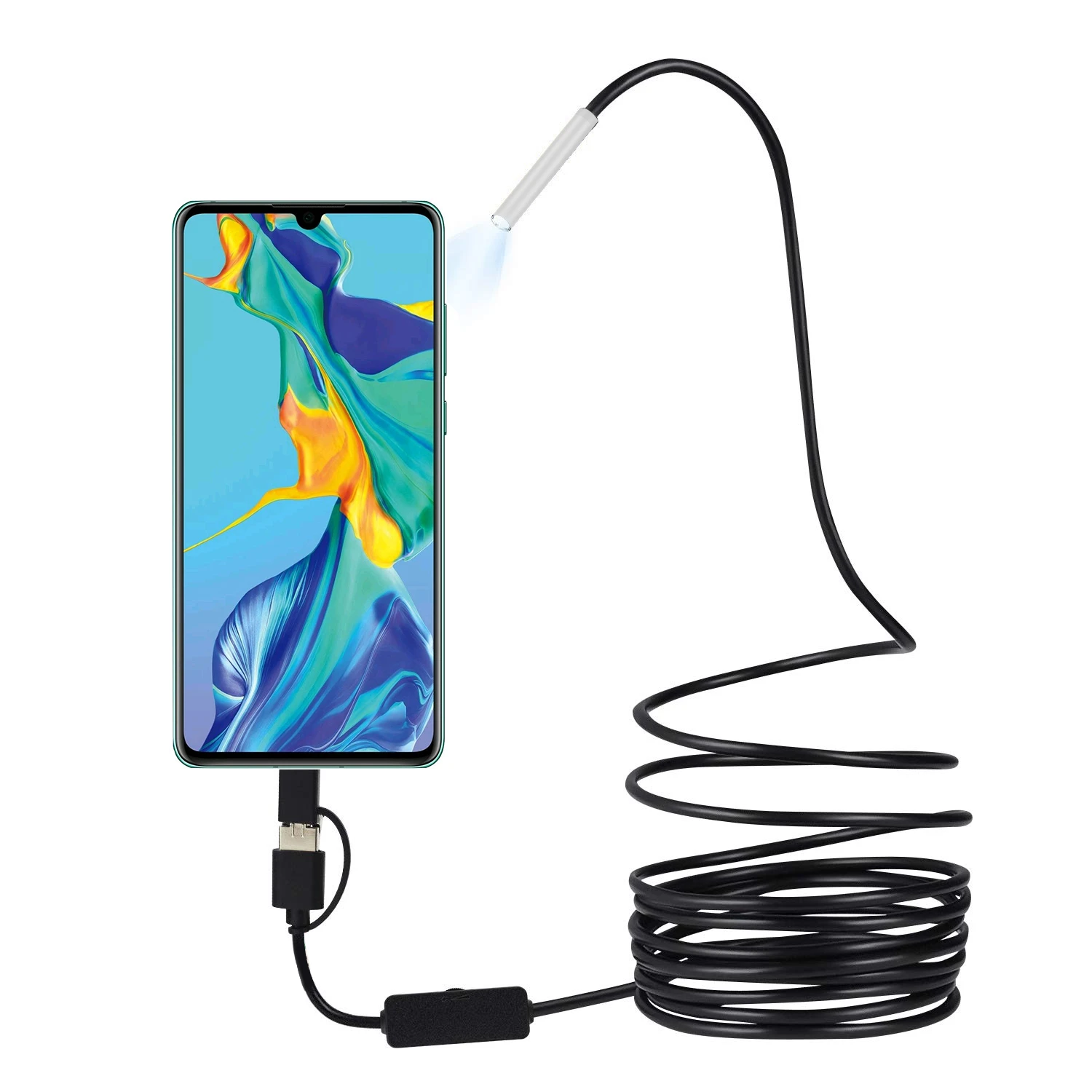 2020 New 3.9mm USB Pipe Borescope 3 in 1 Type-c flexible endoscope camera Waterproof Inspection Borescope for Android PC
2020 New 3.9mm USB Pipe Borescope 3 in 1 Type-c flexible endoscope camera Waterproof Inspection Borescope for Android PC