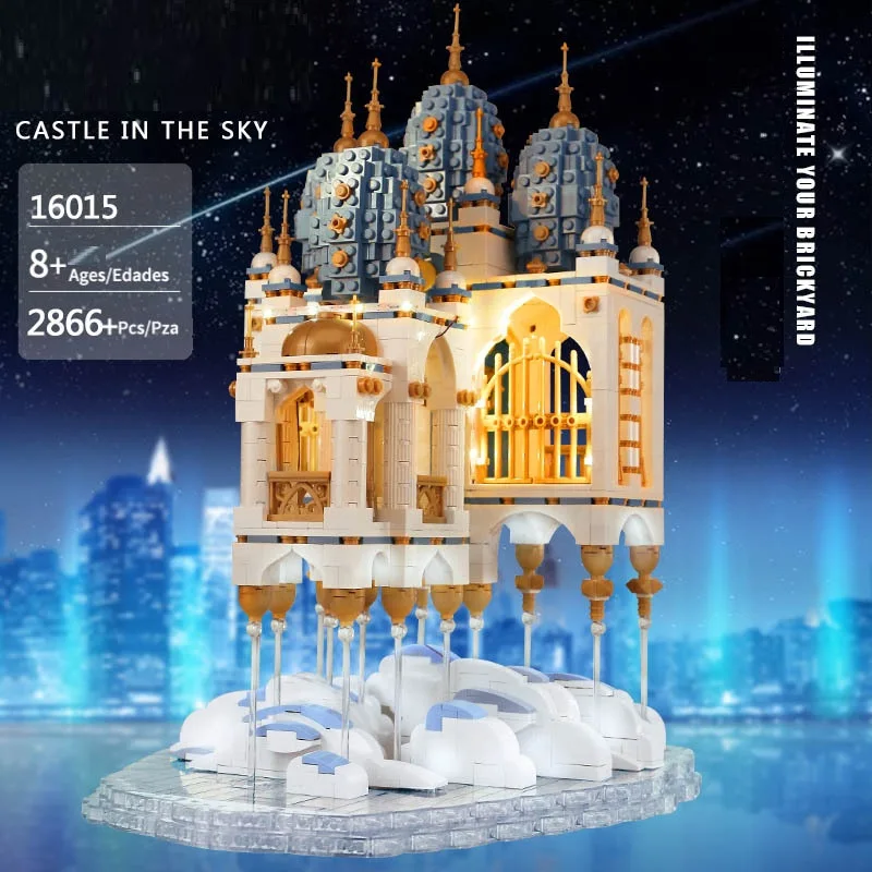 2866 шт. строительные блоки город модульные здания плавающий замок дом Skycastle Набор развивающих игрушек подарок для Пижама-комбинезон для дете... 
2866 шт. строительные блоки город модульные здания плавающий замок дом Skycastle Набор развивающих игрушек подарок для Пижама-комбинезон для дете...