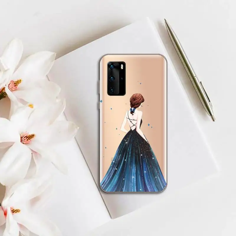 Dress wedding girl Phone Case Transparent for huawei honor P 40 30 20 lite Pro 10 i 8 9 x p smart 2019
Dress wedding girl Phone Case Transparent for huawei honor P 40 30 20 lite Pro 10 i 8 9 x p smart 2019