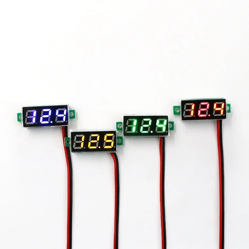 1PC Mini Digital Voltmeter 2.5V-30V 0.28\" Display LED Digital Voltmeter Voltage Tester Meter Electronic Parts Accessories
1PC Mini Digital Voltmeter 2.5V-30V 0.28\" Display LED Digital Voltmeter Voltage Tester Meter Electronic Parts Accessories