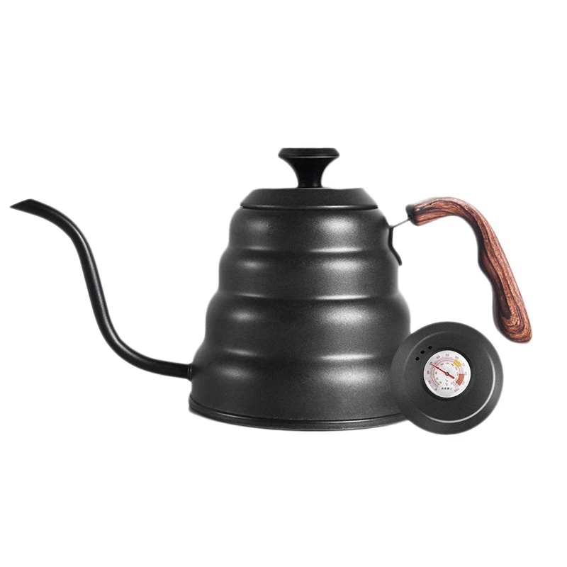 Stainless Steel Pour over Coffee Kettle Thermometer,40Oz Long Narrow Drip Espresso Tea Teapot Gooseneck Spout Pot
Stainless Steel Pour over Coffee Kettle Thermometer,40Oz Long Narrow Drip Espresso Tea Teapot Gooseneck Spout Pot