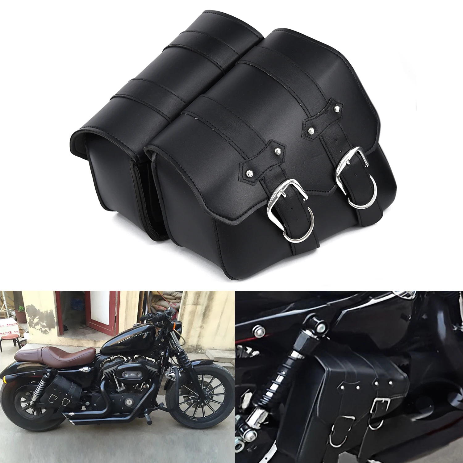 Saddle Saddlebags Sportster bags 2Pcs Side Storage For Harley Sportster XL883 XL1200 Left&Right
Saddle Saddlebags Sportster bags 2Pcs Side Storage For Harley Sportster XL883 XL1200 Left&Right