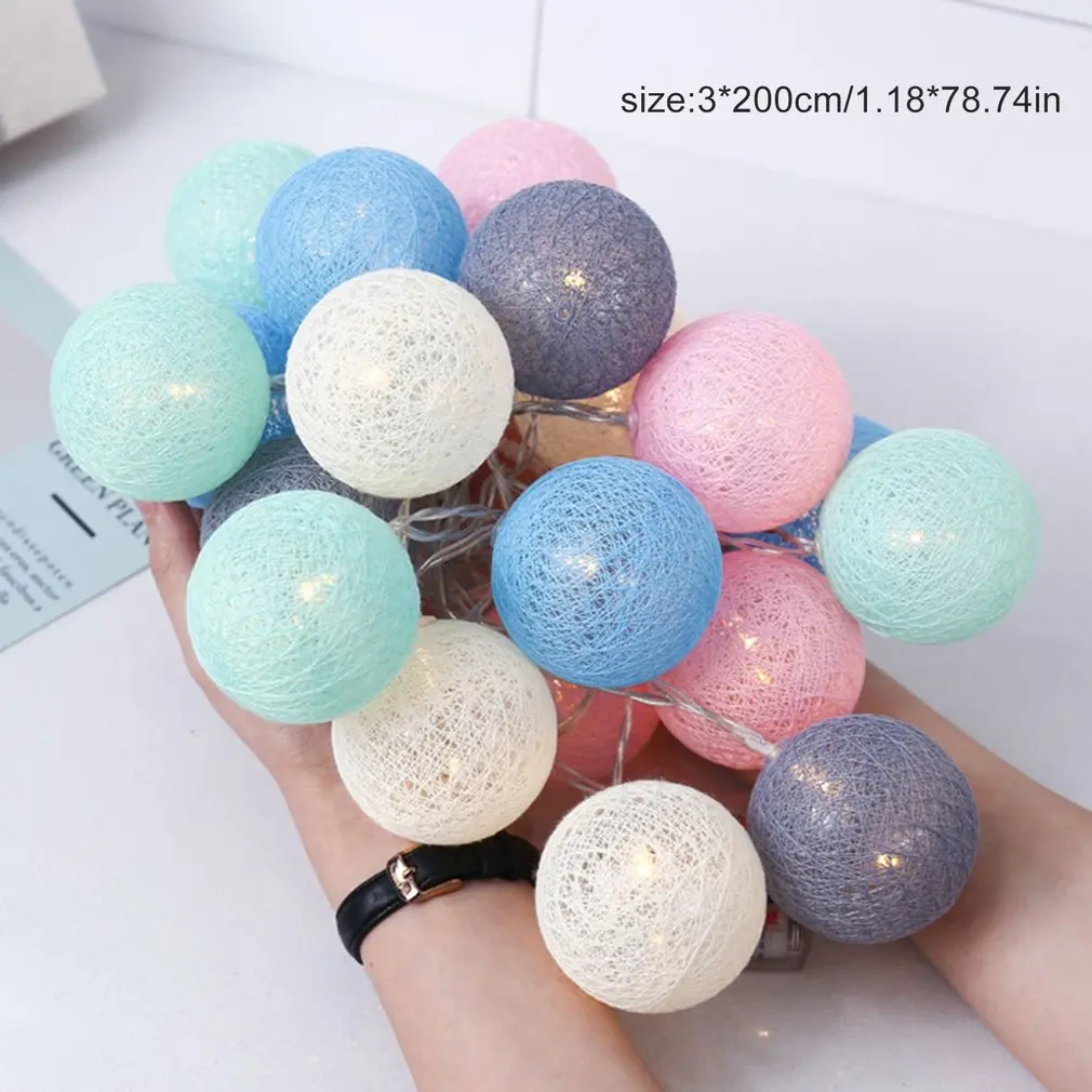 ICOCO Cotton ball lights battery box light string LED Christmas lights holiday decoration Christmas tree home furnishings
ICOCO Cotton ball lights battery box light string LED Christmas lights holiday decoration Christmas tree home furnishings