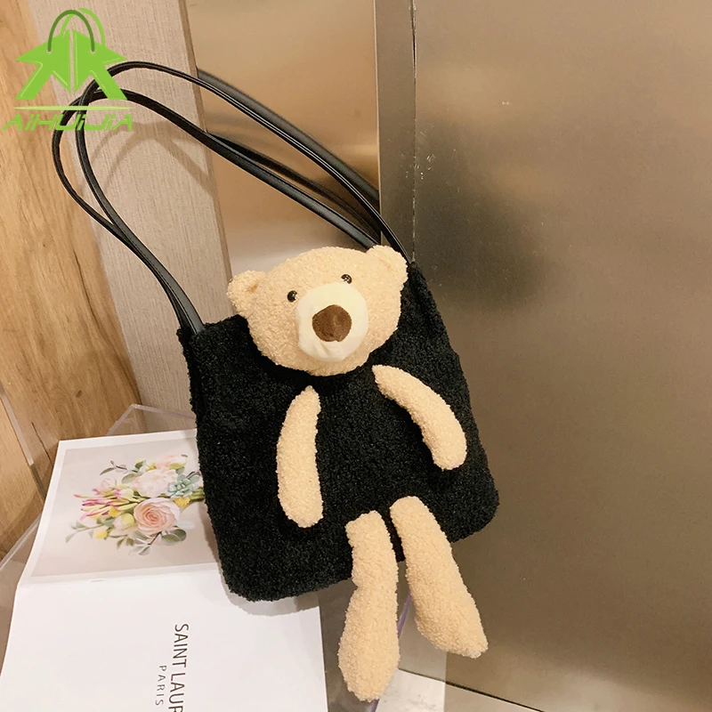 Зимняя трендовая милая плюшевая женская сумка на плечо с кисточками, однотонная вместительная сумка под подмышку, модная женская сумка из и...
Зимняя трендовая милая плюшевая женская сумка на плечо с кисточками, однотонная вместительная сумка под подмышку, модная женская сумка из и...