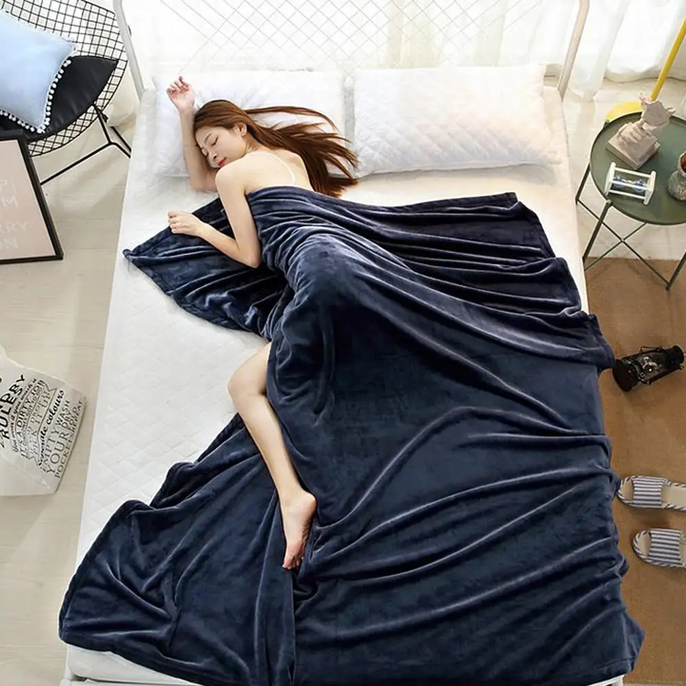 150x200cm Solid Coral Fleece Blanket Super Soft Velvet Throw Fuzzy Bed Blanket Warm Lightweight Microfiber Quilt
150x200cm Solid Coral Fleece Blanket Super Soft Velvet Throw Fuzzy Bed Blanket Warm Lightweight Microfiber Quilt