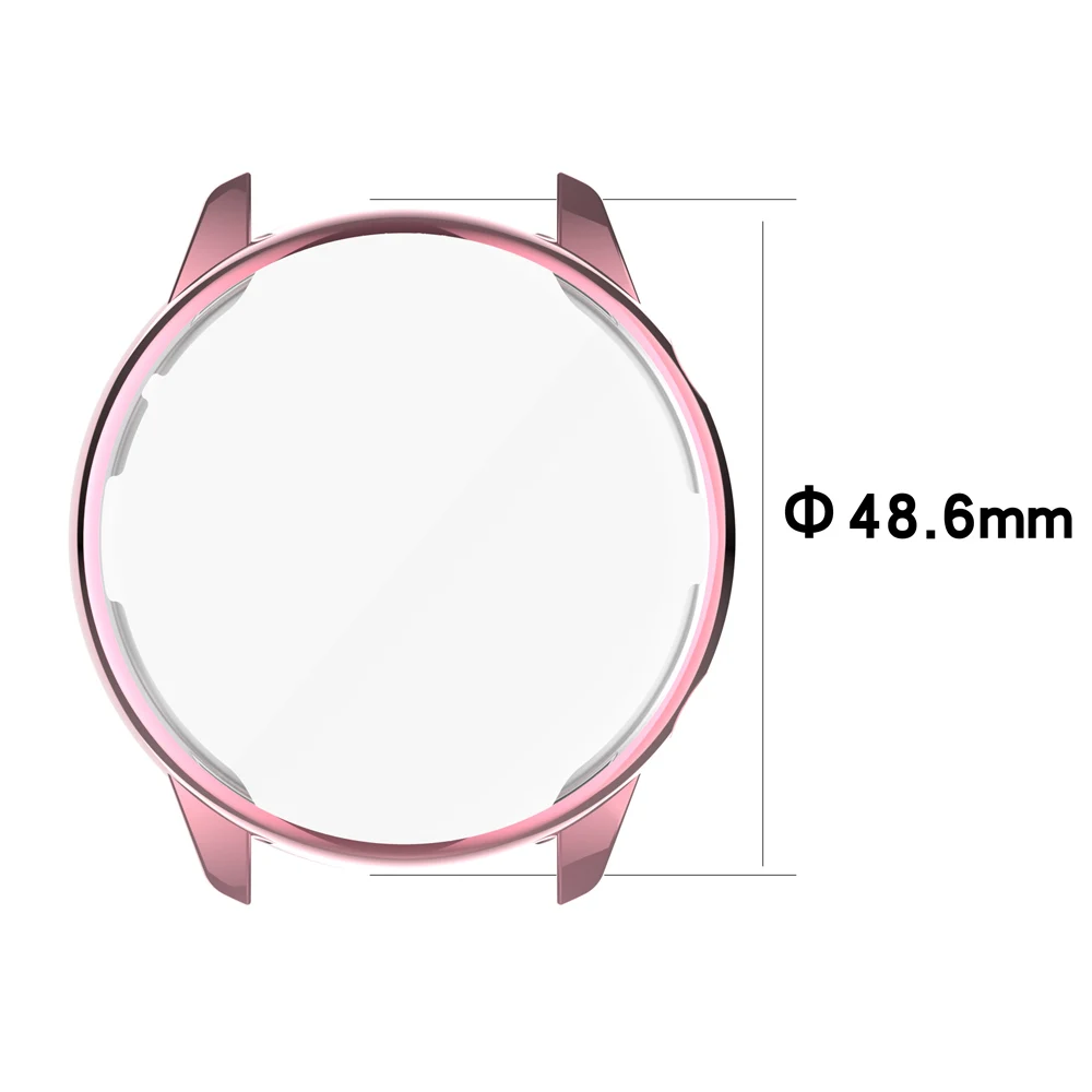 For Huami Amazfit GTR 2 TPU Case Full Cover Plating Bumper Shockproof Protective Case Soft Protector Shell
For Huami Amazfit GTR 2 TPU Case Full Cover Plating Bumper Shockproof Protective Case Soft Protector Shell