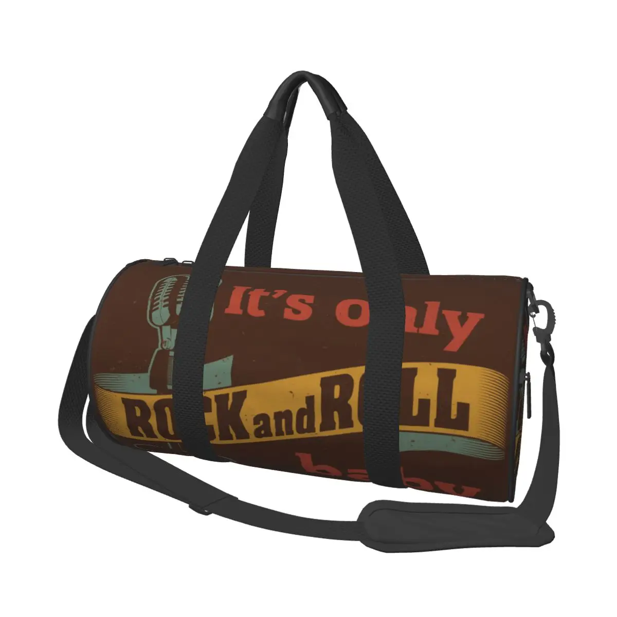 2021 Travel Bag Creative Musical Poster With Its Only Rock Roll Baby Exercise Large Capacity Yoga Bag Sport Training Fitness Bag
2021 Travel Bag Creative Musical Poster With Its Only Rock Roll Baby Exercise Large Capacity Yoga Bag Sport Training Fitness Bag