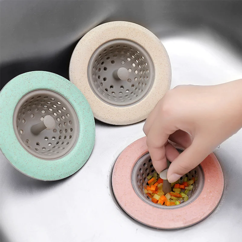 Sink Filter Hair Stopper Bathroom Washbasin Drain Silicone Sink Drain Strainer Shower Bathtub Floor Filter Bath Accessories
Sink Filter Hair Stopper Bathroom Washbasin Drain Silicone Sink Drain Strainer Shower Bathtub Floor Filter Bath Accessories